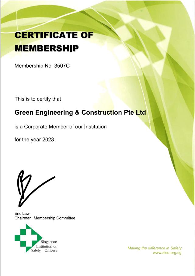 Singapore Institution of Safety Officers Membership
